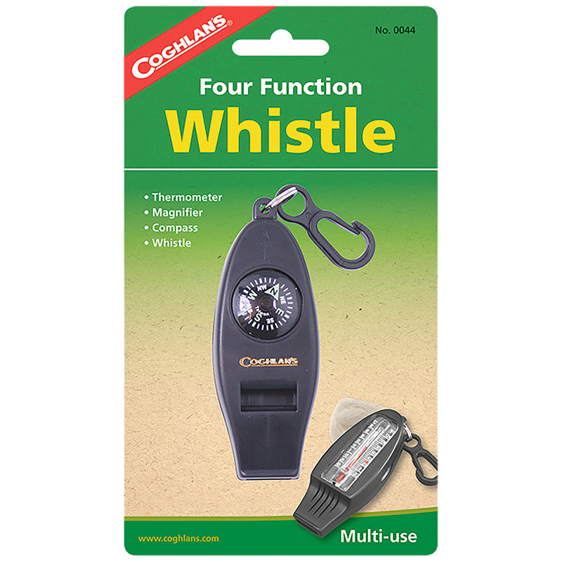 Coghlan's Four Function Whistle - Black