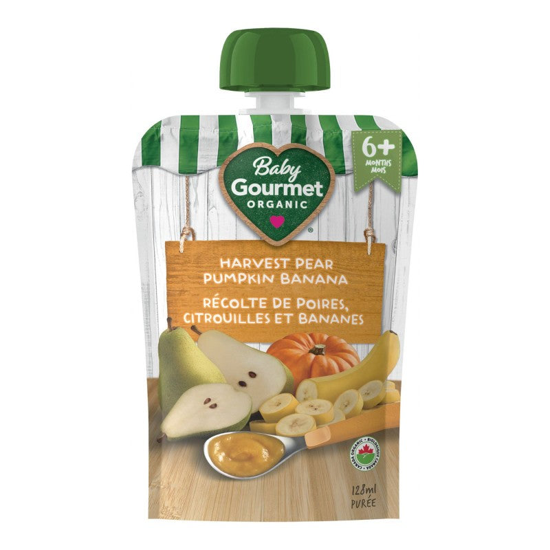 Baby Gourmet Baby Food - Harvest Pear Pumpkin Banana - 128ml