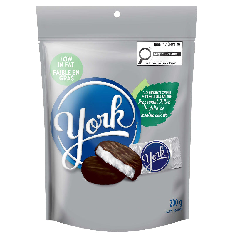 Hershey's York Dark Chocolate Peppermint Patties - 200g