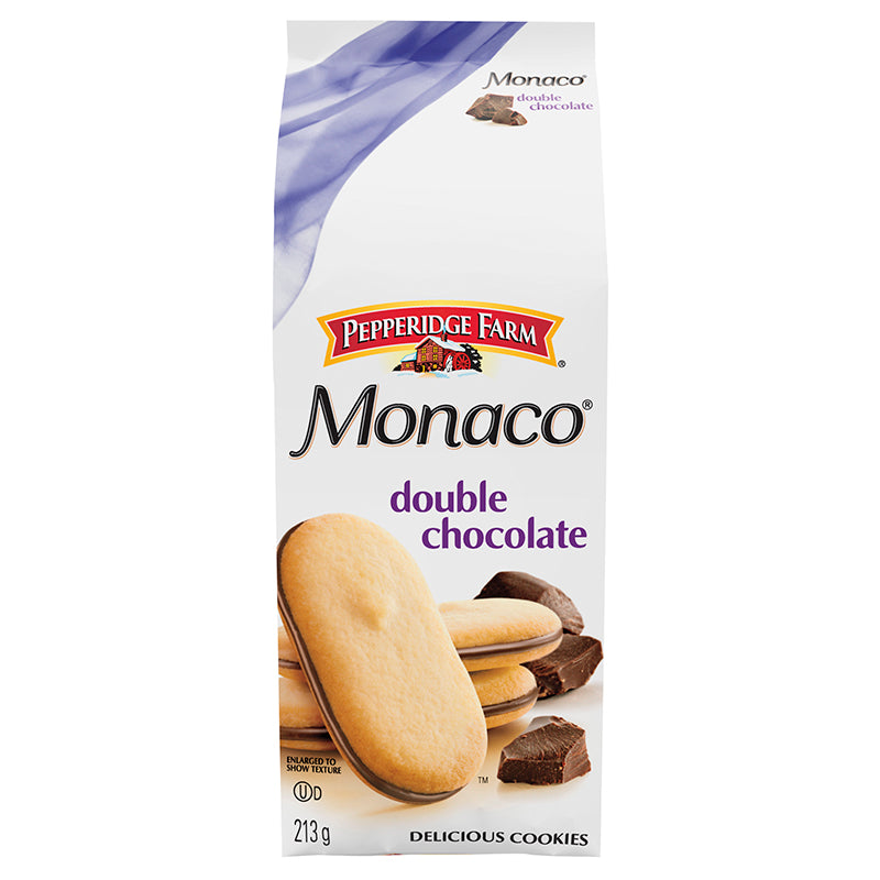 Pepperidge Farm Monaco Cookies - Double Chocolate - 213g