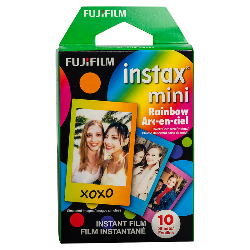 Fujifilm Instax Mini Rainbow Film - 10 Exposures - 600012871