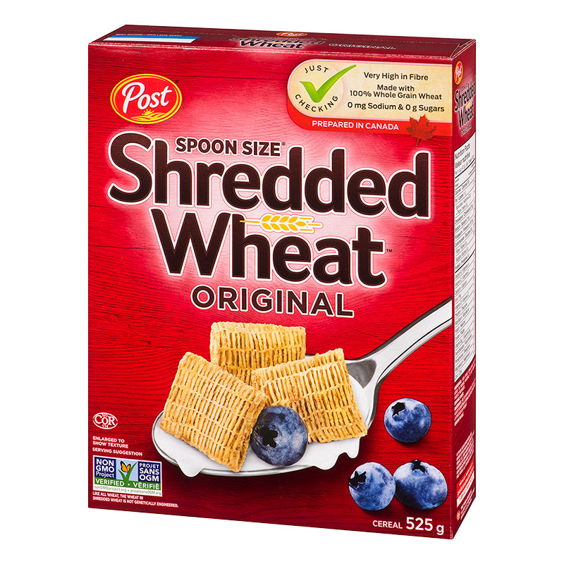Post Spoon Size Shredded Wheat - 525g