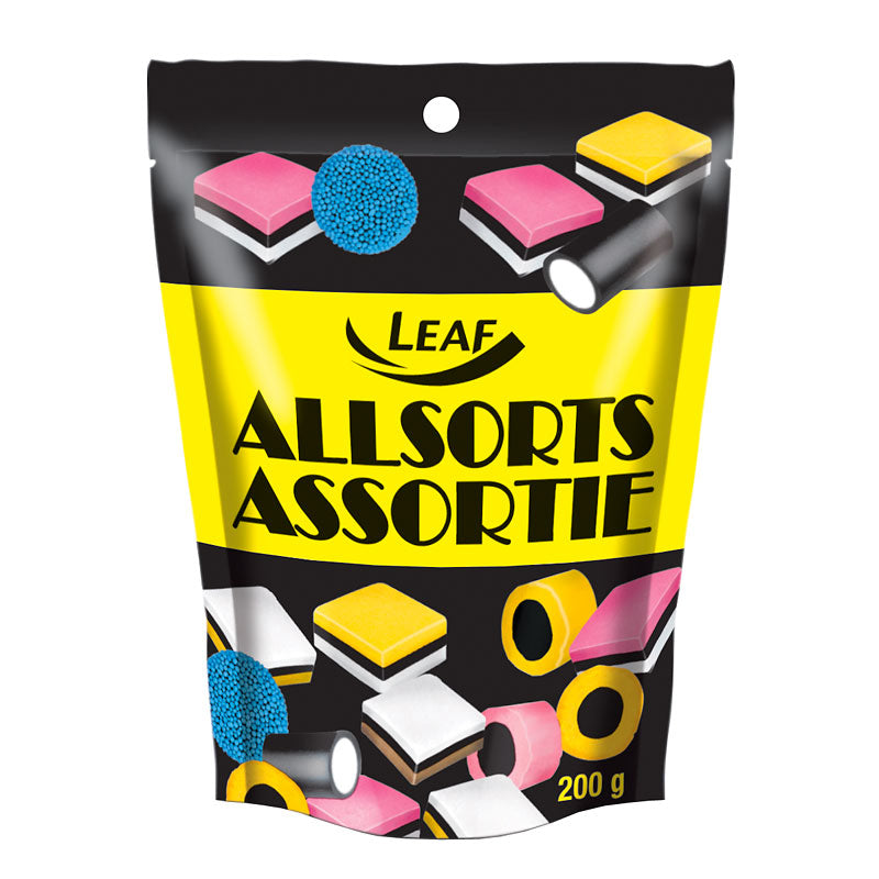 Leaf Licorice Allsorts Candy - 200g