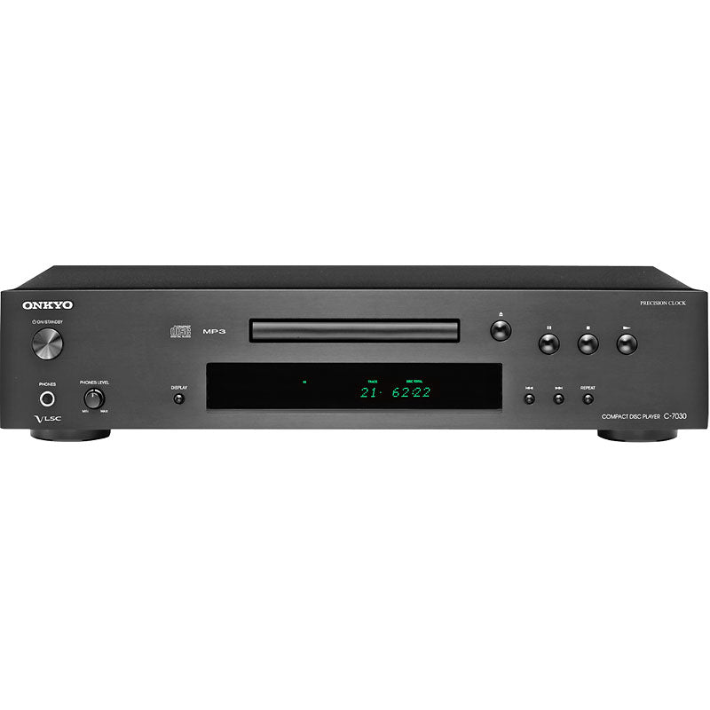 Onkyo Compact Disc Player - Black - C7030B - Open Box or Display Models Only