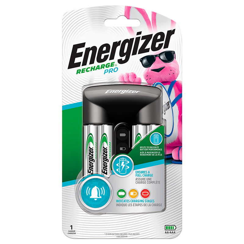 Energizer NiMH Pro Charger with 4AA - CHPROWB4