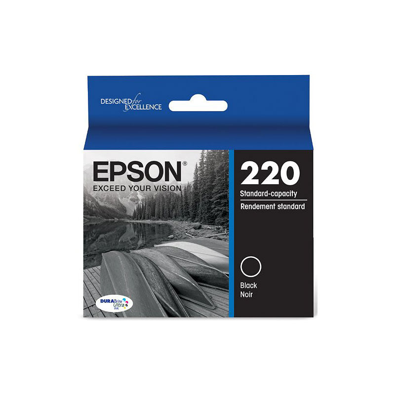 Epson T220120 Black Ink Cartridge - T220120-S
