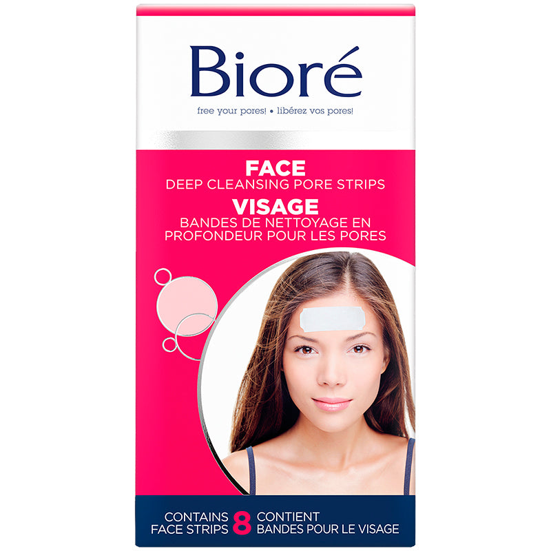 Biore Deep Cleansing Pore Strips for the Face - 8s