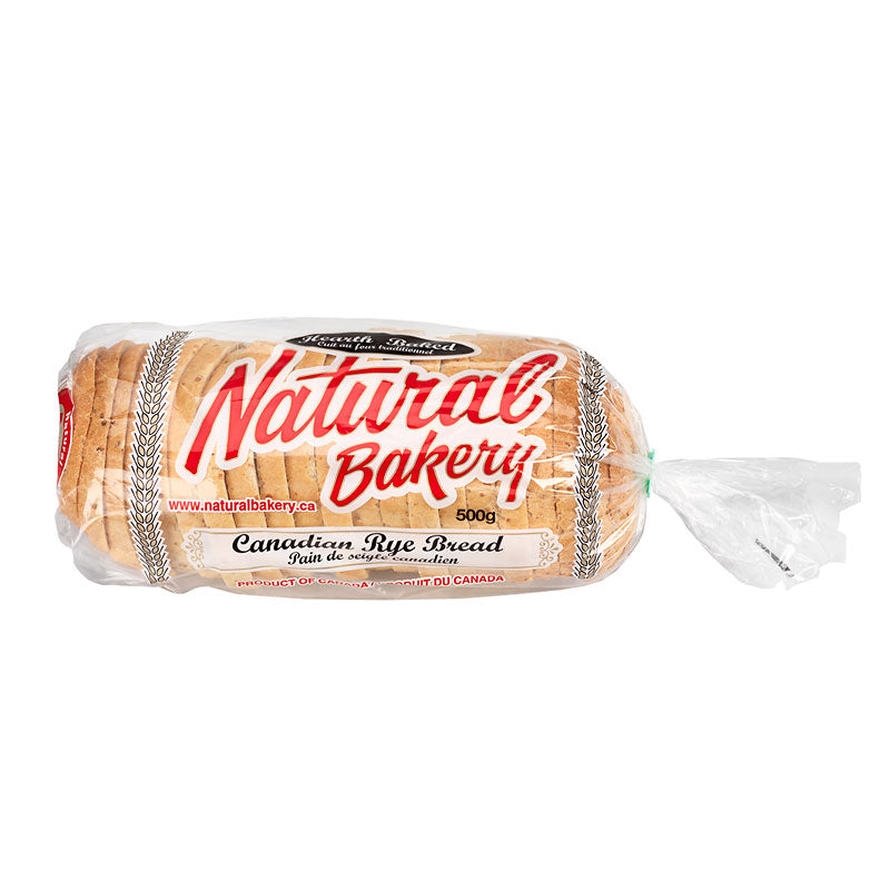 Natural Bakery Bread - Canadian Rye - 500g