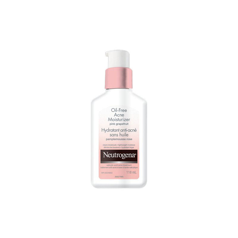 Neutrogena Oil Free Acne Moisturizer Pink Grapefruit - 118ml