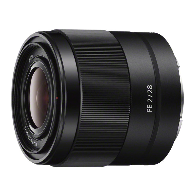 Sony FE 28mm F2 Full-frame E-mount Prime Lens - Black - SEL28F20
