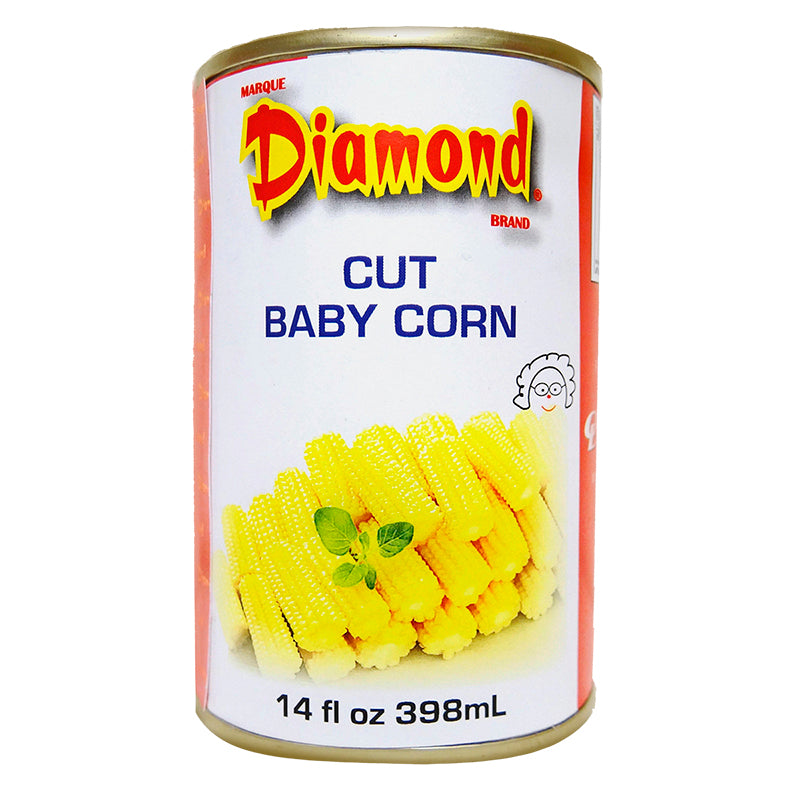 Diamond Cut Baby Corn - 398ml