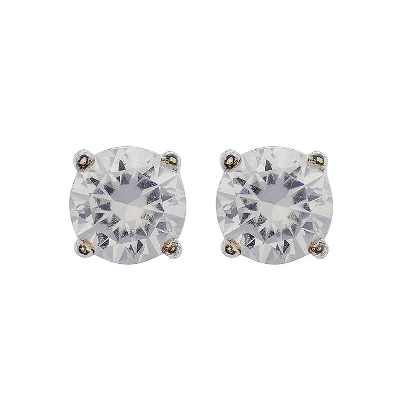 Anne Klein Pendant Stud Earrings - Crystal