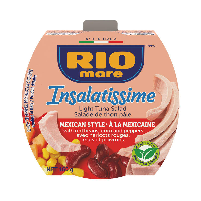 Rio Mare Insalatissime Mexican Style Light Tuna Salad - 160g