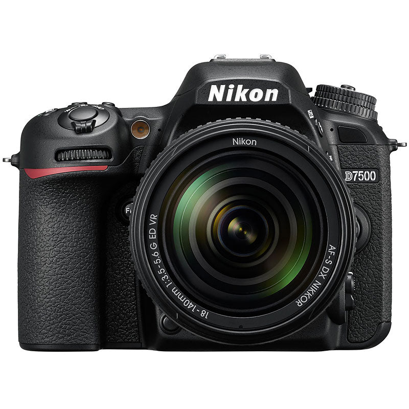 Nikon D7500 with 18-140mm VR Lens - Black - 33903