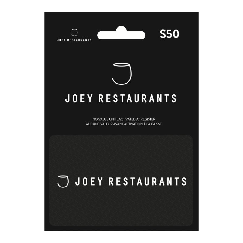 Joey Restaurants Gift Card - $50