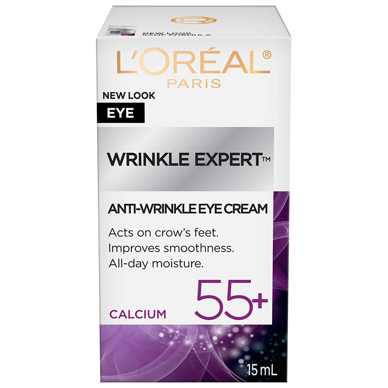 L'Oreal Wrinkle Expert Anti-Wrinkle Cream 55+ Calcium - Eye - 14g