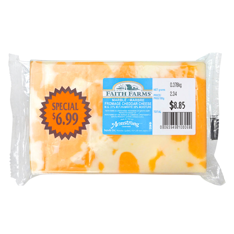 Faith Farms Marble Cheese - 380g