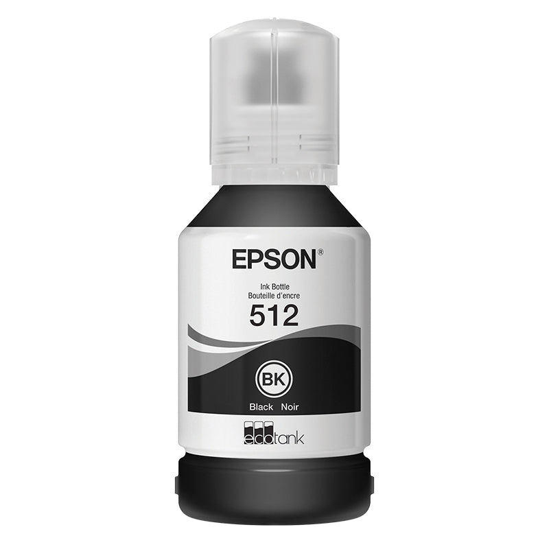 Epson EcoTank 512 Black Ink Bottle - T512020-S