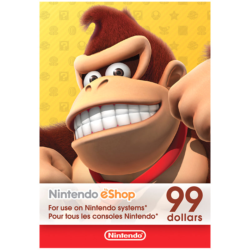 Nintendo eShop Gift Card - $99