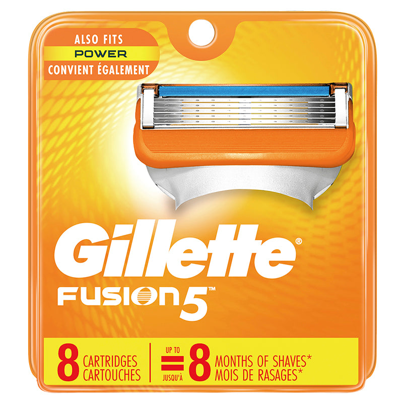 Gillette Fusion5 Razor Blades - 8s