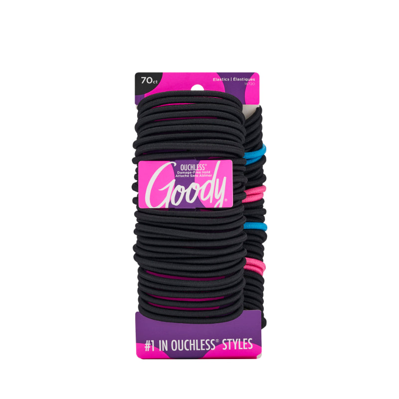 Goody Ouchless No Metal Elastics Medium Hair - 16720 - 70s