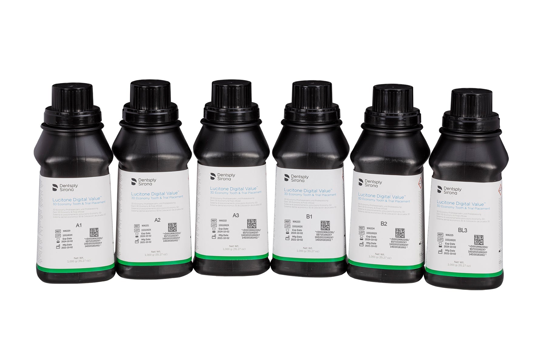 Lucitone® Digital Try-In™ Trial Placement Resin, 1 kg Bottle