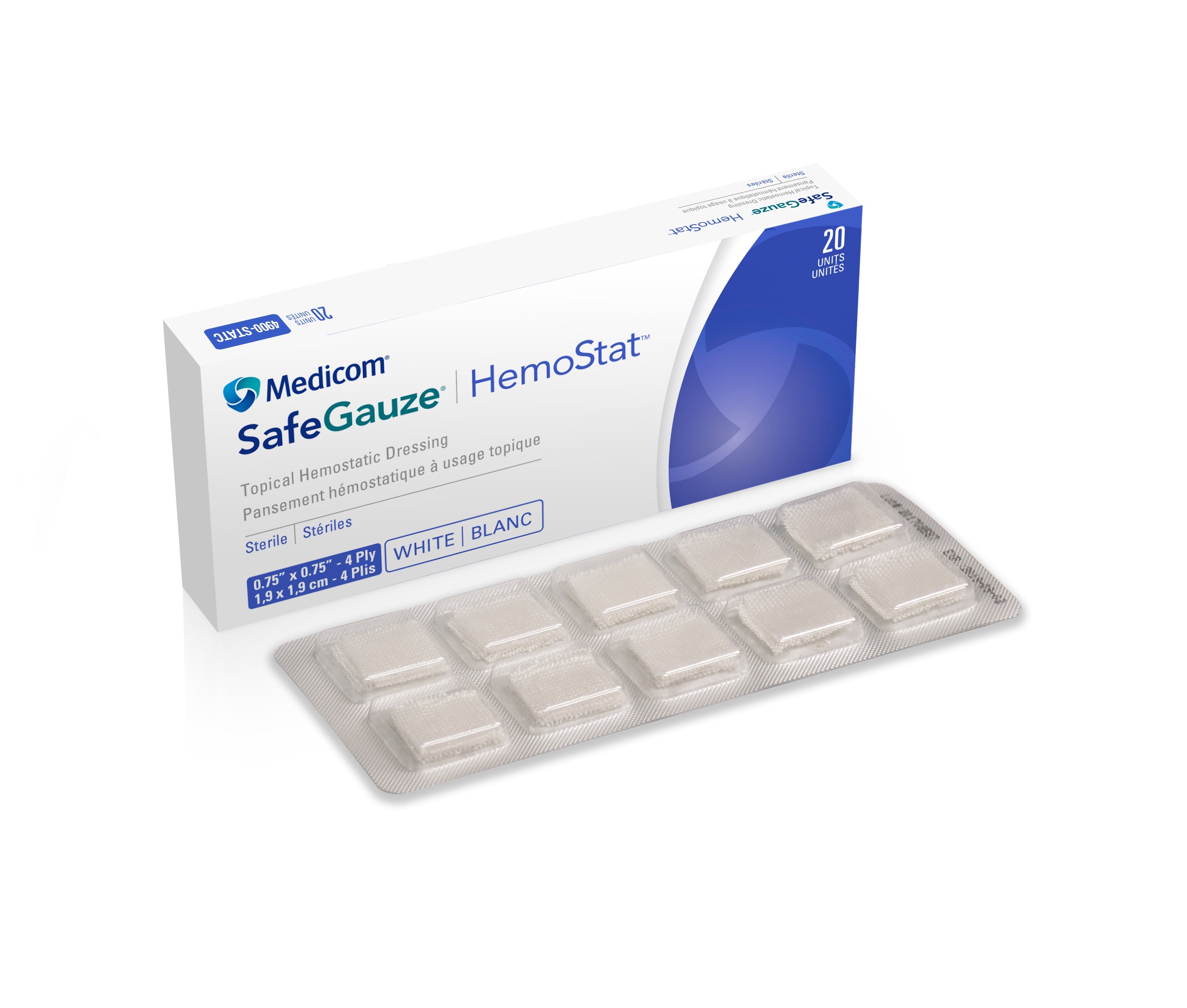 SafeGauze® HemoStat™ Topical Hemostatic Dressing