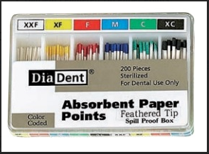 Feathered Tip Paper Points 200 Pts/box