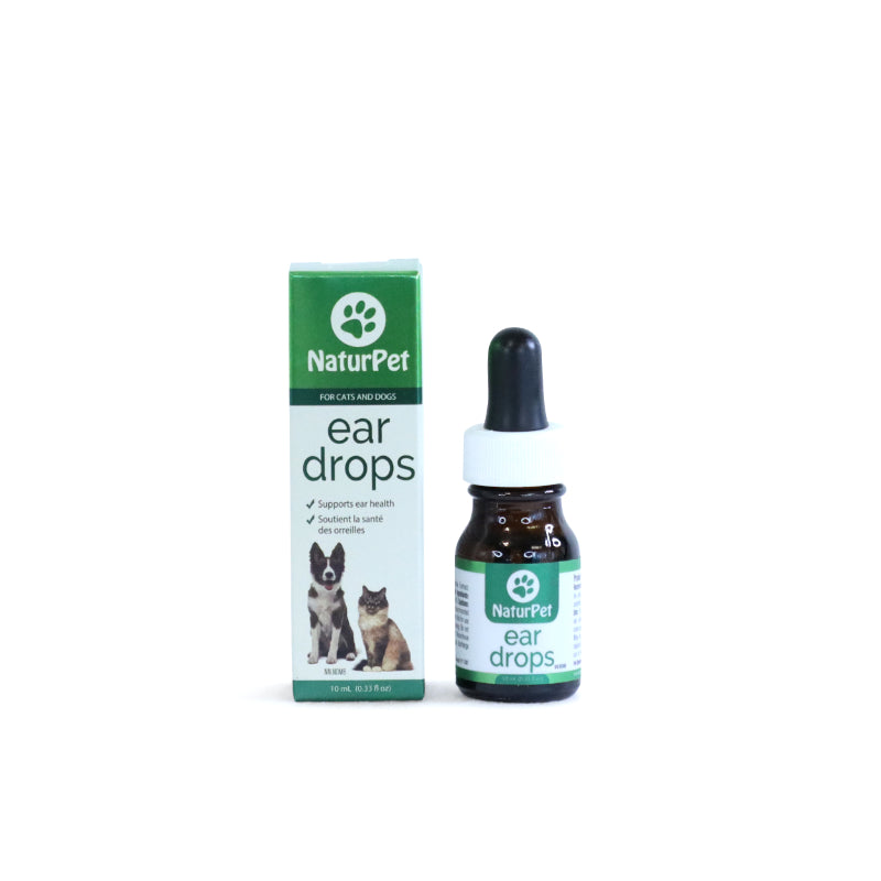 NaturPet Ear Drops for Dogs & Cats - 10ml
