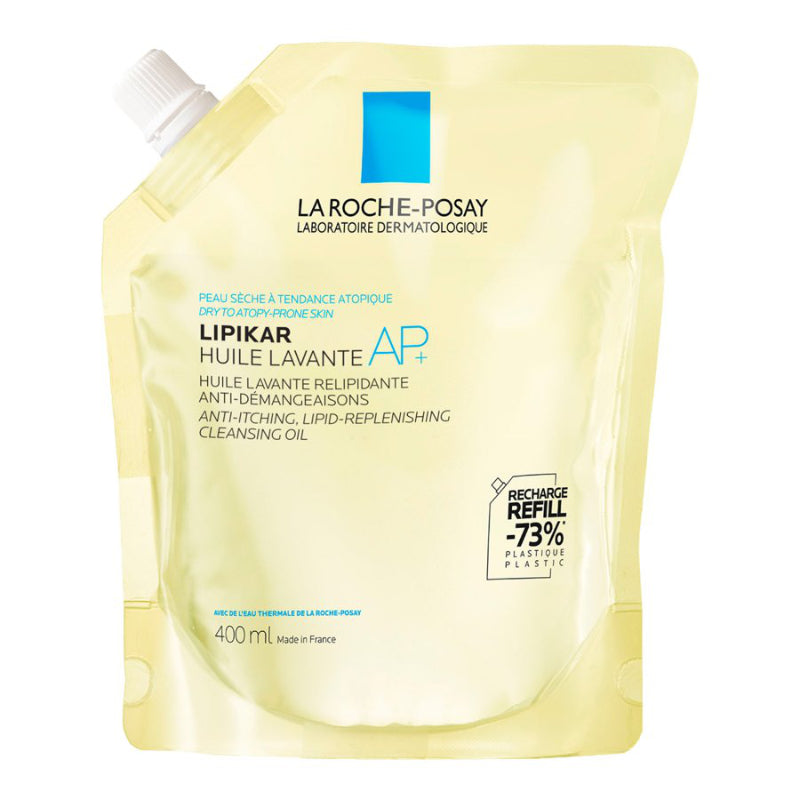 La Roche-Posay Lipikar AP+ Lipid-Replenishing Cleansing Oil Refill - 400ml