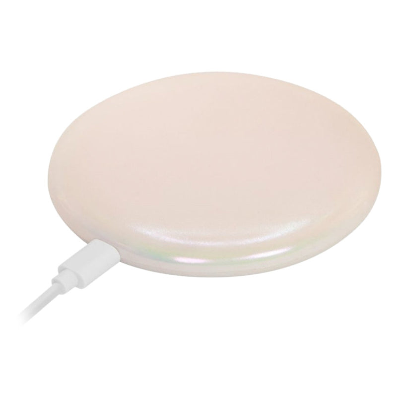 Helix Iridescent Wireless Charging Pad - White - ETHQIIWT