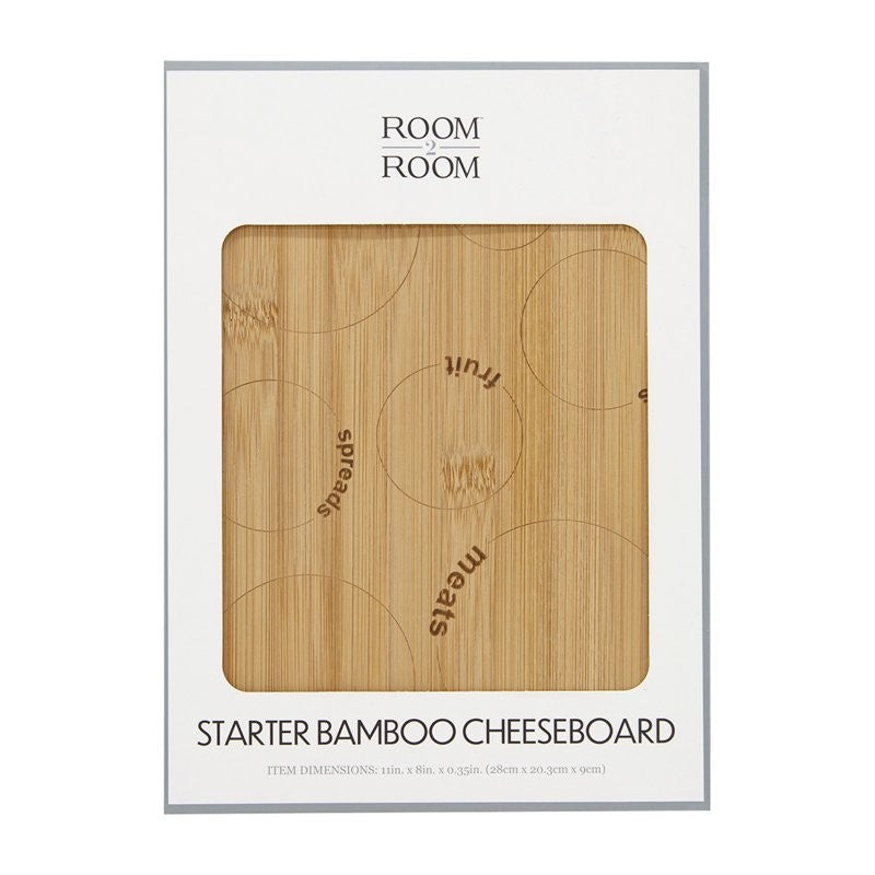 Room2Room Bamboo Cheese Board - 28 x 20.3 cm