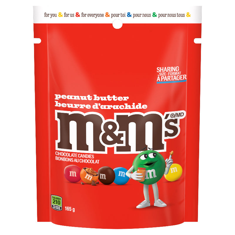 M&M's Peanut Butter Chocolate Candies - 165g