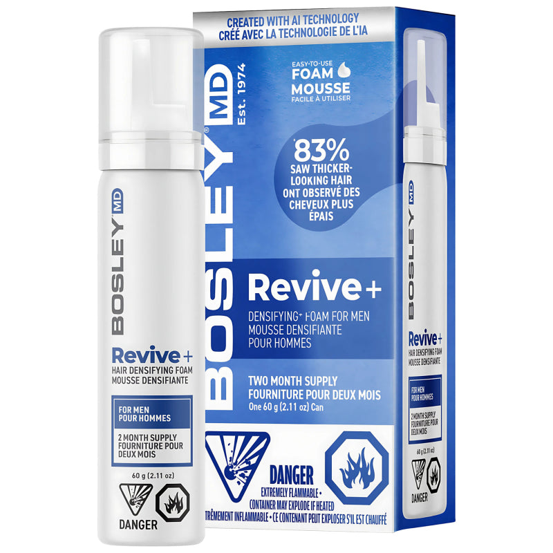 BosleyMD Revive+ Hair Densifying Foam for Men - 118g