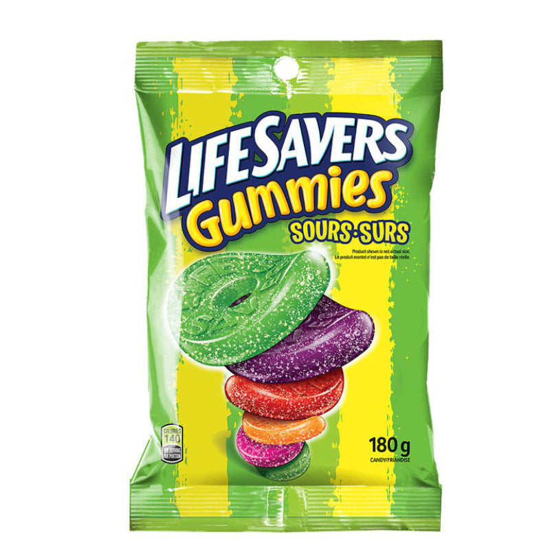 Lifesavers Gummies - Sours - 180g