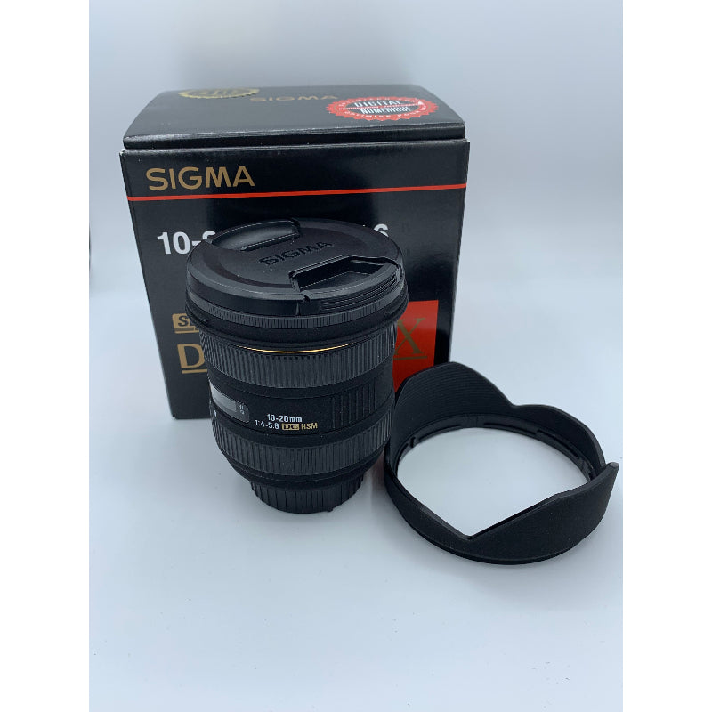 USED: Sigma 10-20mm f/4-5.6 EX DC HSM Lens for Nikon - Black - 8/10 - #2216315