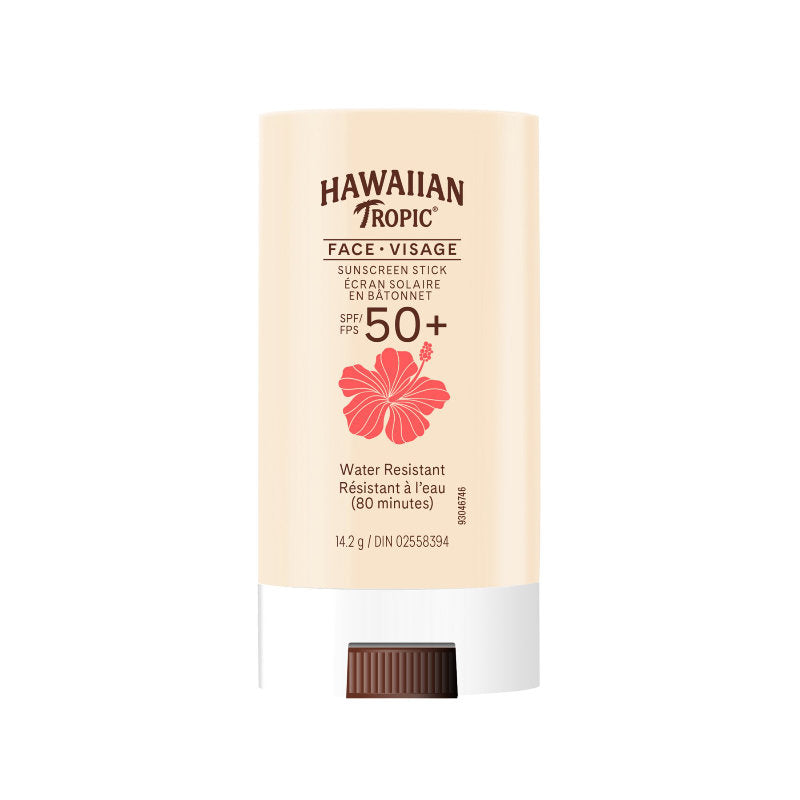 Hawaiian Tropic Face Sunscreen Stick - SPF 50+ - 14.2g