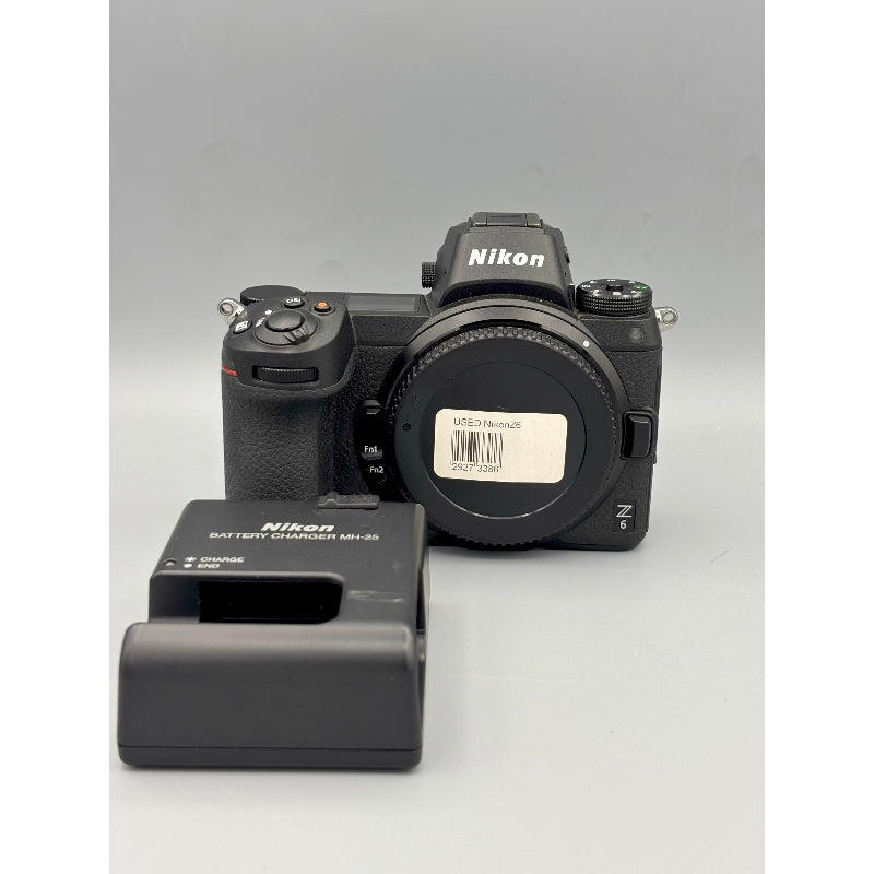 USED: Nikon Z6 Mirrorless Camera - Body Only - Black - 8/10 - #4004046
