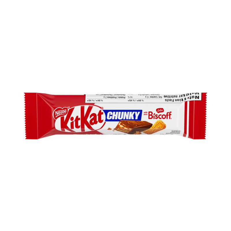 KitKat ChunKy Lotus Biscoff Wafer Bar - 42g