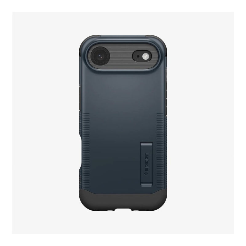 Spigen Slim Armor MagFit Polycarbonate / Thermoplastic Polyurethane (TPU) Back Cover for iPhone 17 Air - Metal Slate