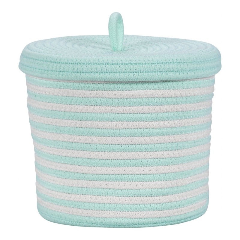 Collection by London Drugs Storage Basket - Striped - Blue/White