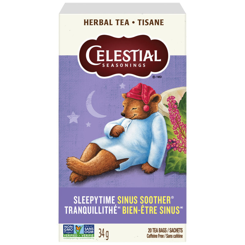 Celestial Seasons Sleepy Sinus Herbal Tea - 20s