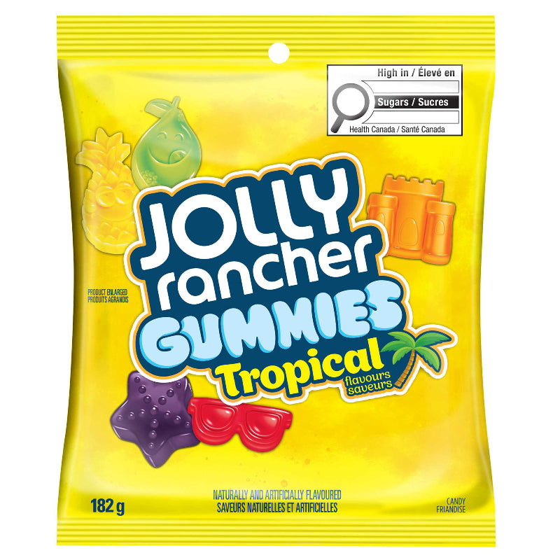 Jolly Rancher Tropical Flavors Gummies - 182g