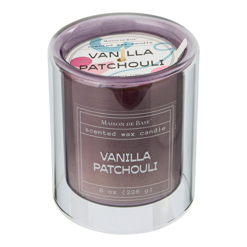 Maison De Base Candle Glass - Vanilla Patchouli - 226g
