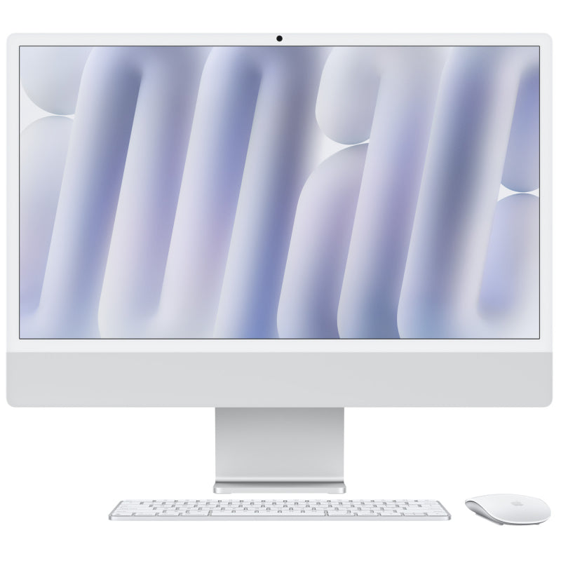 Apple iMac with 4.5K Retina Display - 24 Inch - 24GB - 512GB SSD - 10 Core M4 Chip - 10 Core GPU - Silver - MCR24LL/A