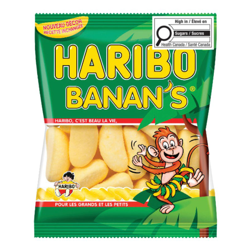 Haribo Banan's Gummies - 120g