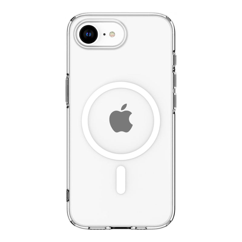 Spigen Crystal Flex Magfit Back Cover for Apple iPhone 16e - Clear White
