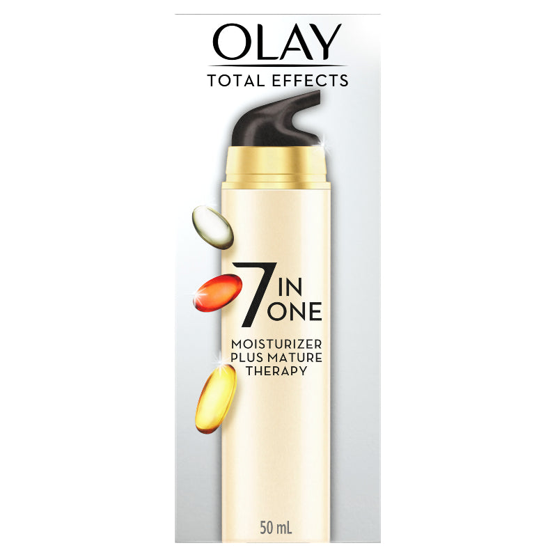 Olay Total Effects 7-in-1 Anti-Aging Moisturizer Mature Skin Therapy - 50ml