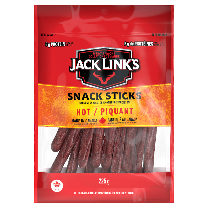 Jack Link's Snacksticks - Hot - 225g