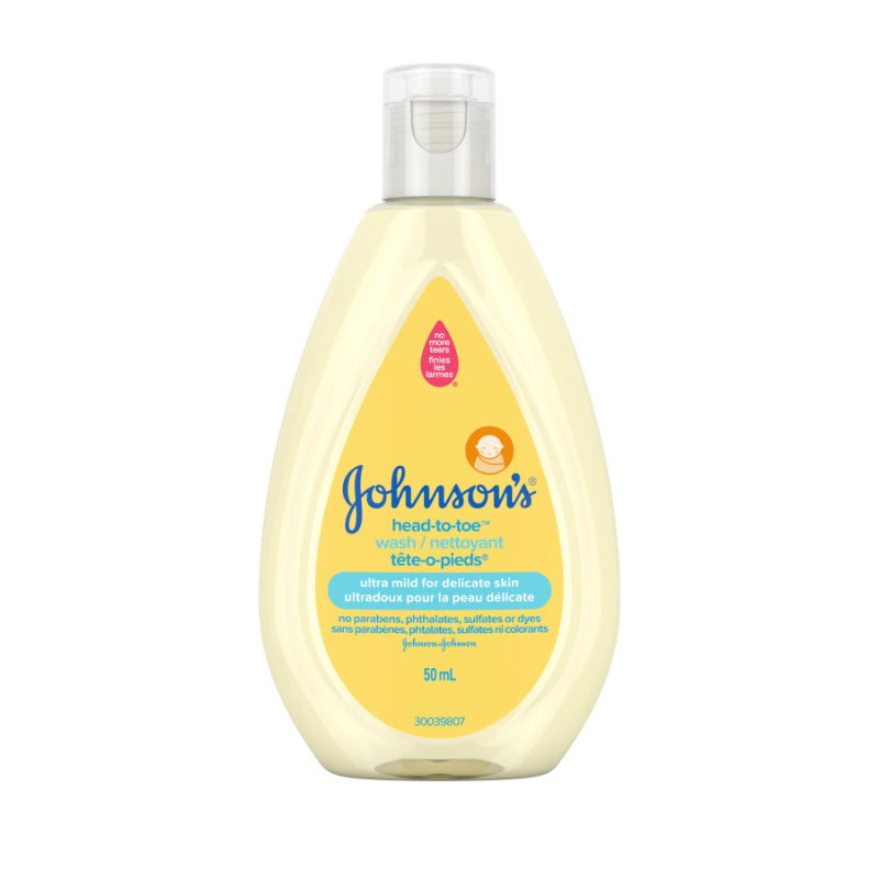 Johnson's Head-To-Toe No More Tears Baby Body Wash - 50ml